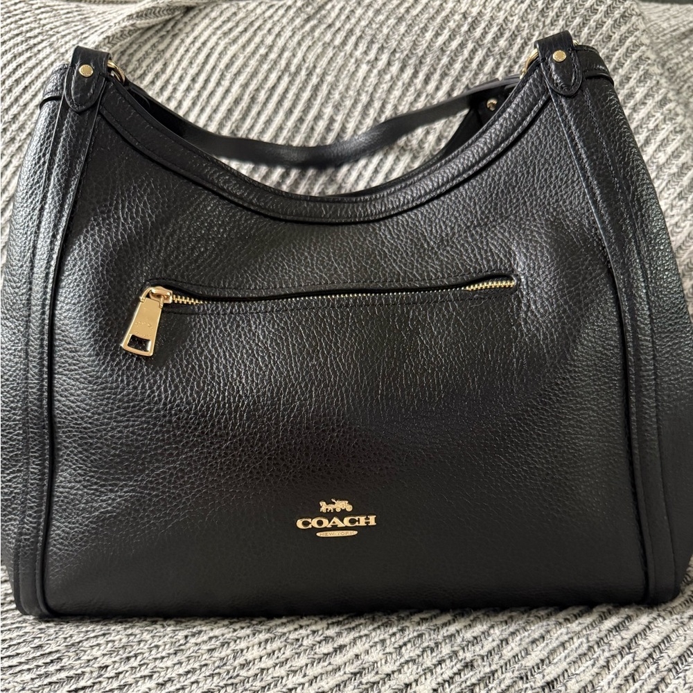 COACH Pebble Leather Kristy Shoulder Bag